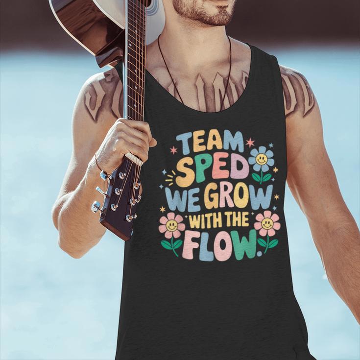 Special Education Teacher Team SPED Grow With The Flow Men Tank Top, gift for family, gift for coworker Special Education Teacher Team SPED Grow With The Flow Men Tank Top, gift for family, gift for coworker