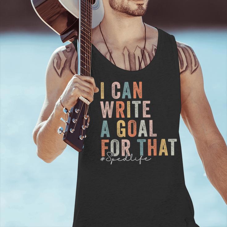 Special Education Teacher I Can Write A Goal For That Sped Men Tank Top, gift for family, gift for coworker Special Education Teacher I Can Write A Goal For That Sped Men Tank Top, gift for family, gift for coworker