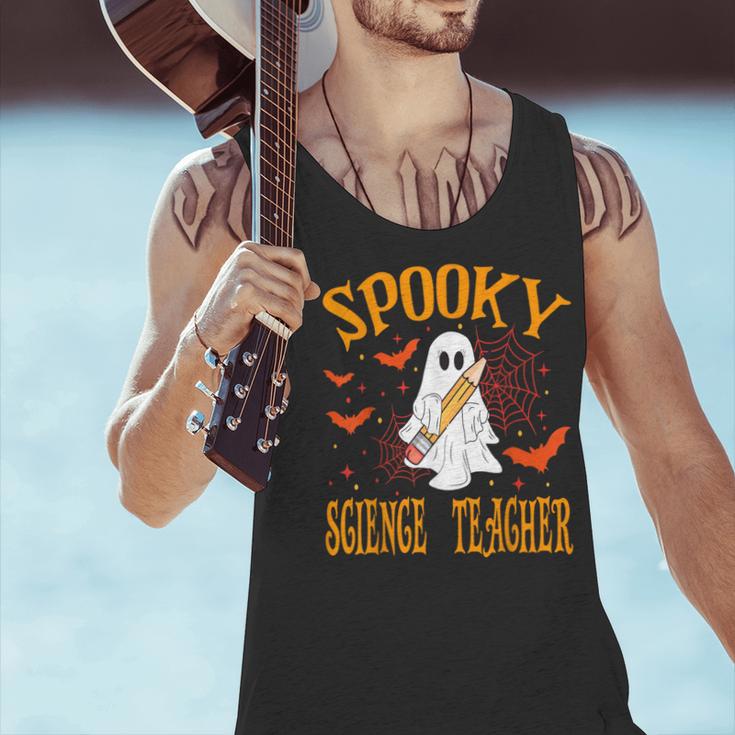Spooky Science Teacher Ghost Halloween School Women Men Tank Top, Science Teacher Tank Tops, gift for family, gift for coworker Spooky Science Teacher Ghost Halloween School Women Men Tank Top, Science Teacher Tank Tops, gift for family, gift for coworker