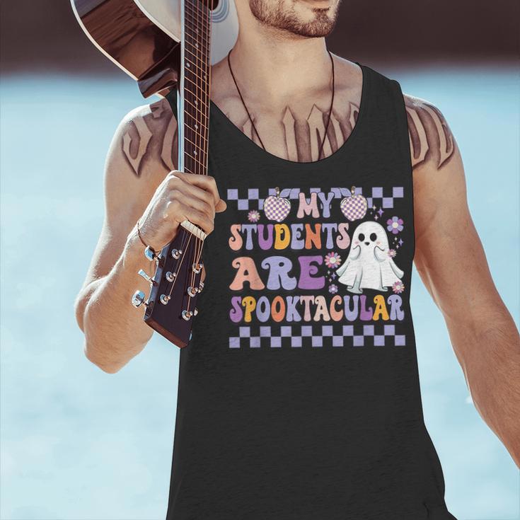 My Students Are Spooktacular Teacher Halloween Vibes Men Tank Top, gift for family, gift for coworker