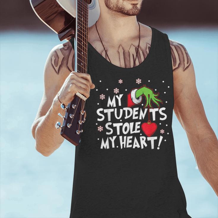 My Students Stole My Heart School Teacher Christmas Men Women Kids Men Tank Top, gift for family, gift for coworker