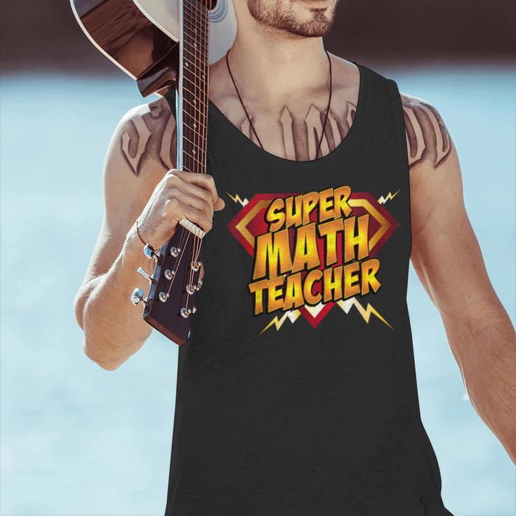 Super Math Teacher Educational Superhero Men Tank Top, Super Teacher Tank Tops, gift for family, gift for coworker Super Math Teacher Educational Superhero Men Tank Top, Super Teacher Tank Tops, gift for family, gift for coworker