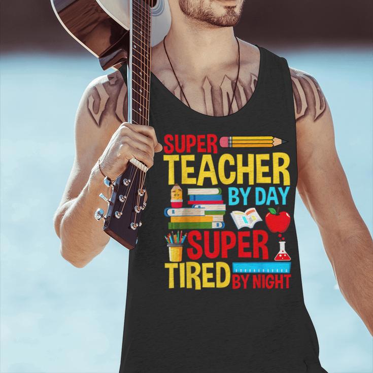 Super Teacher By Day Super Tired By Night Superhero Teacher Men Tank Top, Super Teacher Tank Tops, gift for family, gift for coworker Super Teacher By Day Super Tired By Night Superhero Teacher Men Tank Top, Super Teacher Tank Tops, gift for family, gift for coworker