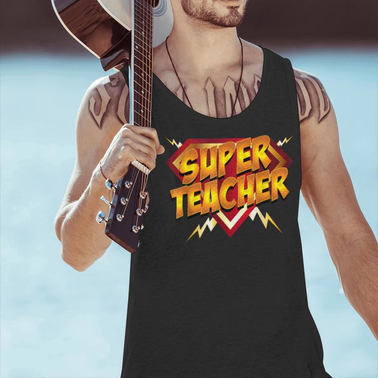 Super Teacher Superhero Back To School Teacher's Men Tank Top, Super Teacher Tank Tops, gift for family, gift for coworker Super Teacher Superhero Back To School Teacher's Men Tank Top, Super Teacher Tank Tops, gift for family, gift for coworker