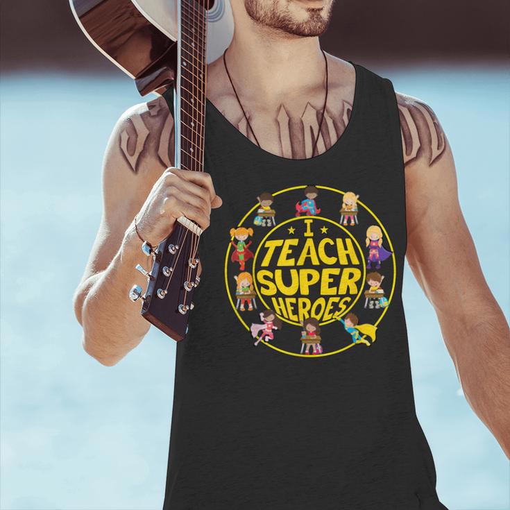 Superhero Teacher I Teach Super Heroes Men Tank Top, Super Teacher Tank Tops, gift for family, gift for coworker Superhero Teacher I Teach Super Heroes Men Tank Top, Super Teacher Tank Tops, gift for family, gift for coworker