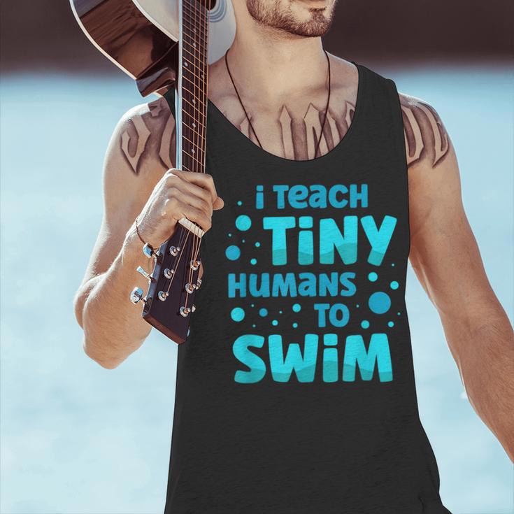 Swimming Teacher I Teach Tiny Humans To Swim Swim Instructor Men Tank Top, gift for family, gift for coworker Swimming Teacher I Teach Tiny Humans To Swim Swim Instructor Men Tank Top, gift for family, gift for coworker