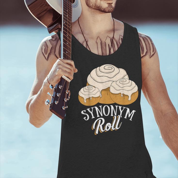 Synonym Roll Teacher And Grammar Geeks Pun For Men Women Kids Men Tank Top, gift for family, gift for coworker Synonym Roll Teacher And Grammar Geeks Pun For Men Women Kids Men Tank Top, gift for family, gift for coworker