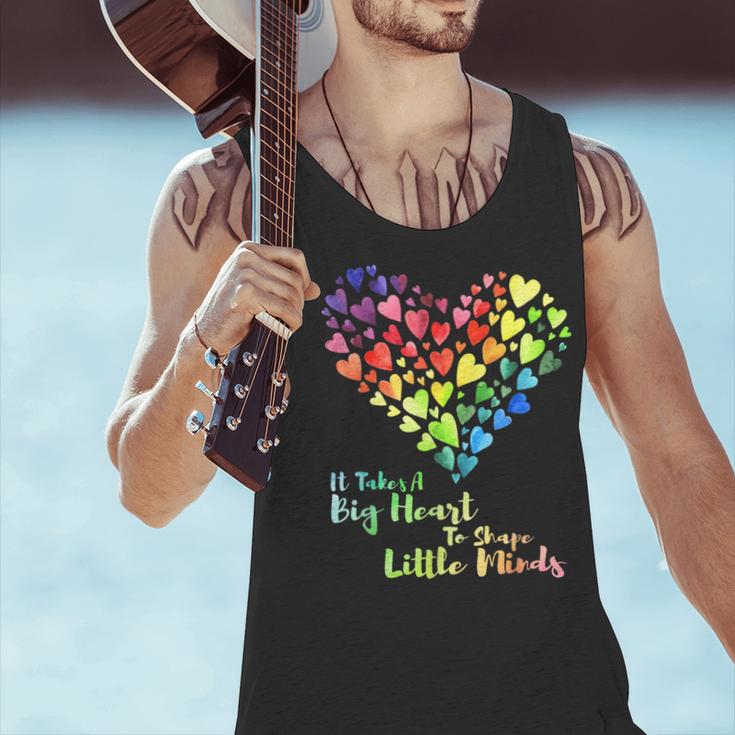 It Takes A Big Heart To Shape Little Minds Teacher Student Men Women Kids Men Tank Top, gift for family, gift for coworker It Takes A Big Heart To Shape Little Minds Teacher Student Men Women Kids Men Tank Top, gift for family, gift for coworker