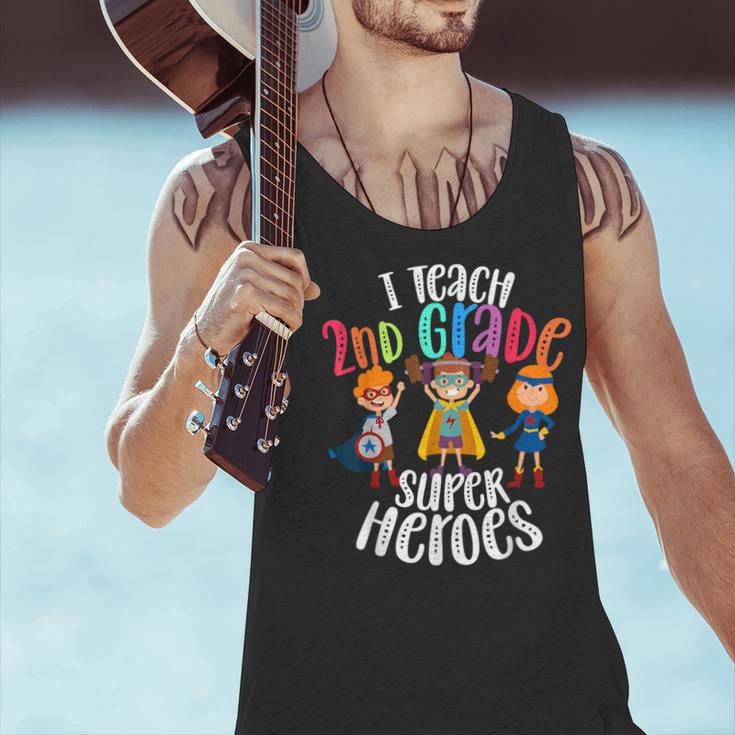 I Teach 2nd Grade Superheroes Back To School Teacher Men Women Girls Kids Men Tank Top, 2nd Grade Teacher Tank Tops, gift for family, gift for coworker I Teach 2nd Grade Superheroes Back To School Teacher Men Women Girls Kids Men Tank Top, 2nd Grade Teacher Tank Tops, gift for family, gift for coworker