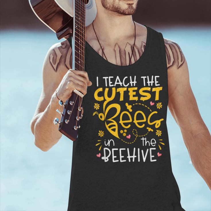I Teach The Cutest Bees In The Beehive Teacher Men Tank Top, gift for family, gift for coworker I Teach The Cutest Bees In The Beehive Teacher Men Tank Top, gift for family, gift for coworker