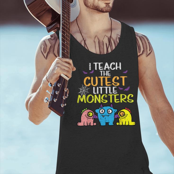 I Teach Cutest Little Monsters Halloween Teacher Men Women Men Tank Top, gift for family, gift for coworker I Teach Cutest Little Monsters Halloween Teacher Men Women Men Tank Top, gift for family, gift for coworker