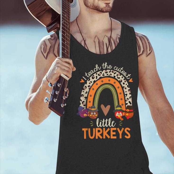 I Teach The Cutest Little Turkeys Thanksgiving Teacher Men Women Girls Kids Men Tank Top, gift for family, gift for coworker
