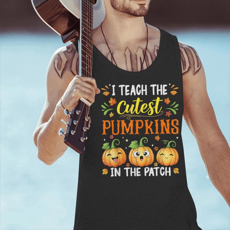 I Teach The Cutest Pumpkins Halloween Teacher Men Tank Top, gift for family, gift for coworker I Teach The Cutest Pumpkins Halloween Teacher Men Tank Top, gift for family, gift for coworker