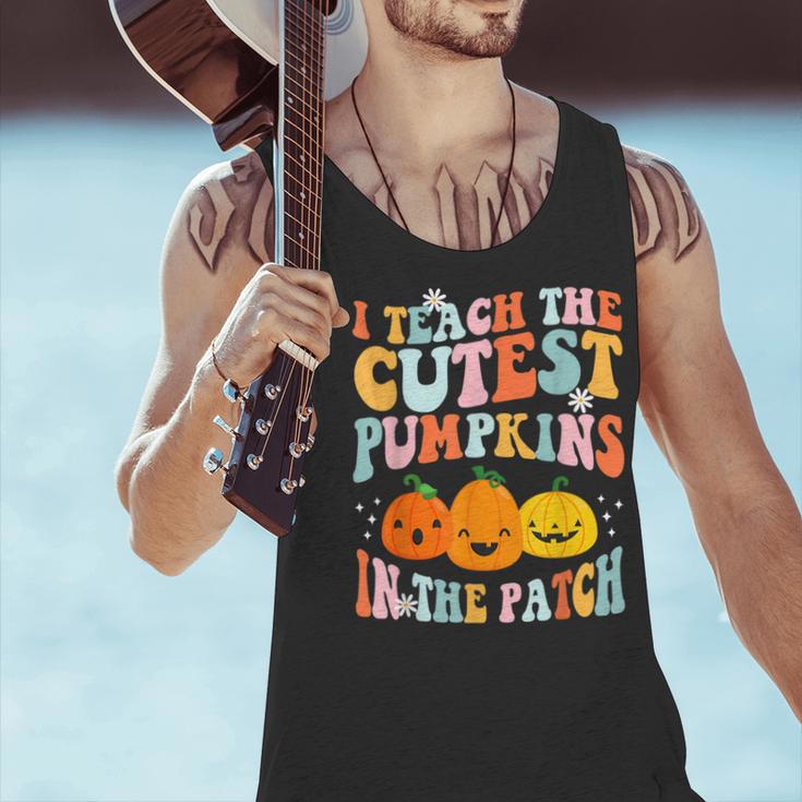 I Teach The Cutest Pumpkins In The Patch Teacher Men Tank Top, gift for family, gift for coworker I Teach The Cutest Pumpkins In The Patch Teacher Men Tank Top, gift for family, gift for coworker
