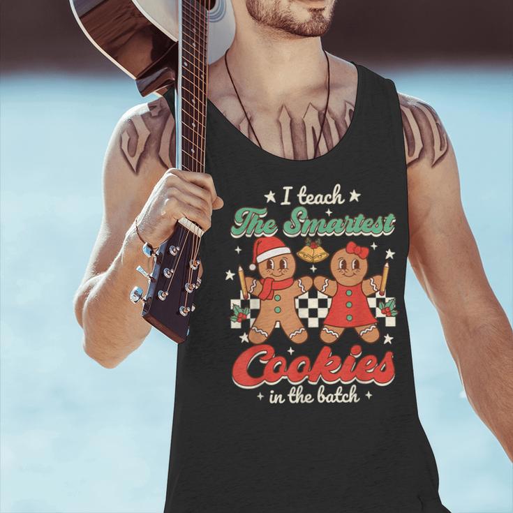 I Teach The Smartest Cookies In The Batch Teacher Christmas For Men Women Kids Men Tank Top, gift for family, gift for coworker