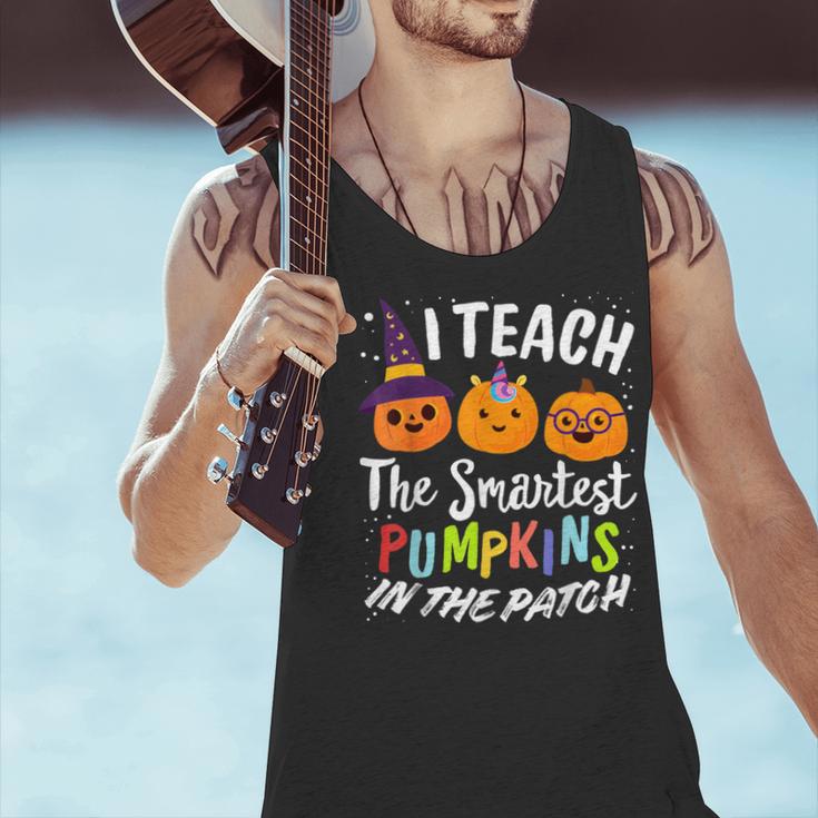 I Teach The Smartest Pumpkins The Patch Teacher Fall Season For Men Women Kids Men Tank Top, gift for family, gift for coworker I Teach The Smartest Pumpkins The Patch Teacher Fall Season For Men Women Kids Men Tank Top, gift for family, gift for coworker