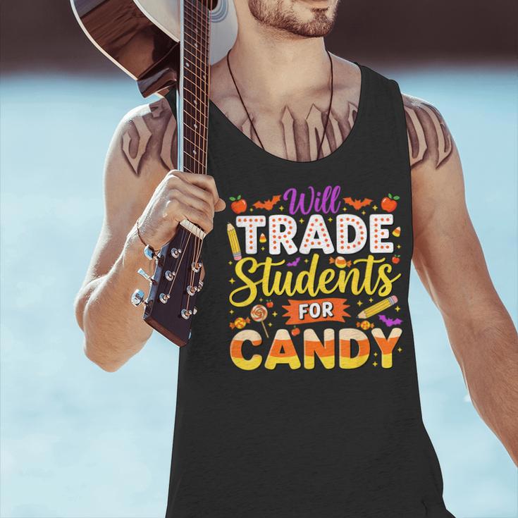 Teacher Cute Will Trade Students For Candy Halloween Costume Men Tank Top, gift for family, gift for coworker Teacher Cute Will Trade Students For Candy Halloween Costume Men Tank Top, gift for family, gift for coworker