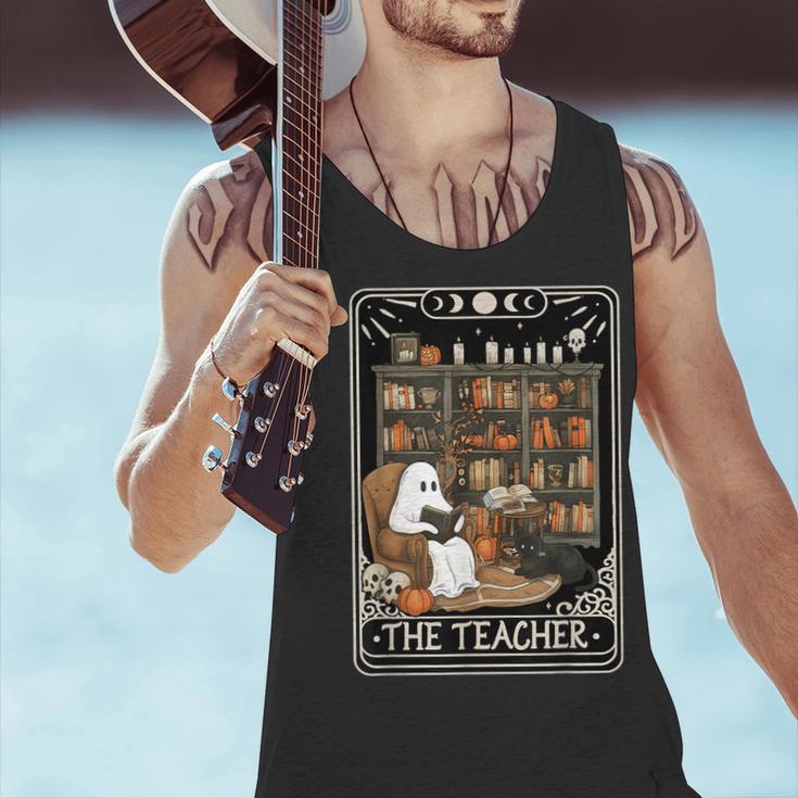 The Teacher Ghost Book Reading Books Lover Halloween Men Tank Top, gift for family, gift for coworker The Teacher Ghost Book Reading Books Lover Halloween Men Tank Top, gift for family, gift for coworker
