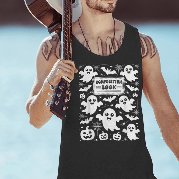Teacher Halloween Composition Notebook Costume Halloween Men Tank Top, gift for family, gift for coworker Teacher Halloween Composition Notebook Costume Halloween Men Tank Top, gift for family, gift for coworker