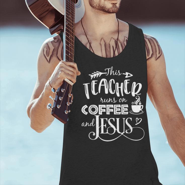 This Teacher Runs On Coffee And Jesus T Shirt Christian Tees Men Tank Top, gift for family, gift for coworker This Teacher Runs On Coffee And Jesus T Shirt Christian Tees Men Tank Top, gift for family, gift for coworker