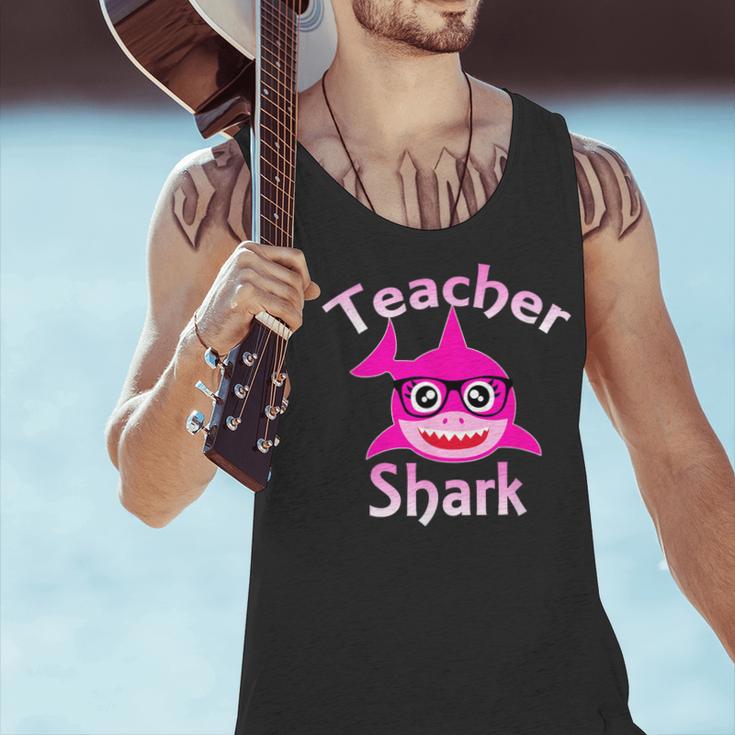 Teacher Shark Female Teacher Men Tank Top, gift for family, gift for coworker Teacher Shark Female Teacher Men Tank Top, gift for family, gift for coworker