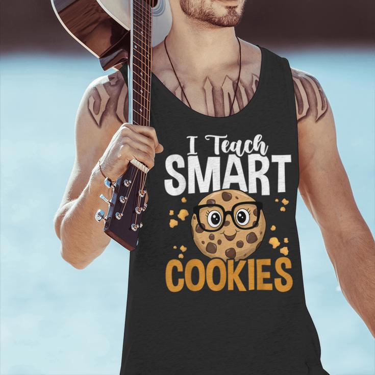 Teacher I Teach Smart Cookies Nerd Men Tank Top, gift for family, gift for coworker Teacher I Teach Smart Cookies Nerd Men Tank Top, gift for family, gift for coworker