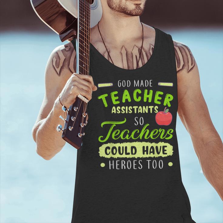Teacher Teaching Assistant Aide Hero Men Tank Top, gift for family, gift for coworker