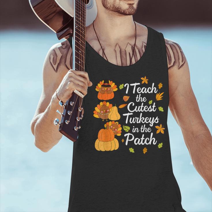 Teacher Thanksgiving I Teach The Cutest Turkeys In The Patch Men Tank Top, gift for family, gift for coworker Teacher Thanksgiving I Teach The Cutest Turkeys In The Patch Men Tank Top, gift for family, gift for coworker