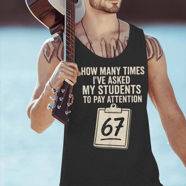 Teachers 67 Meme Men Tank Top, gift for family, gift for coworker Teachers 67 Meme Men Tank Top, gift for family, gift for coworker