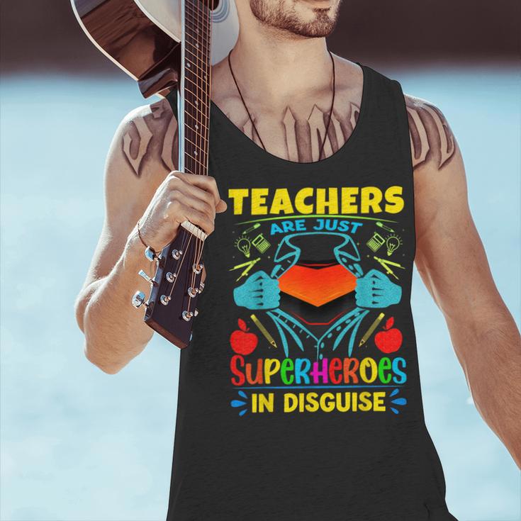 Teachers Are Superheroes – Fun Appreciation Men Tank Top, gift for family, gift for coworker Teachers Are Superheroes – Fun Appreciation Men Tank Top, gift for family, gift for coworker