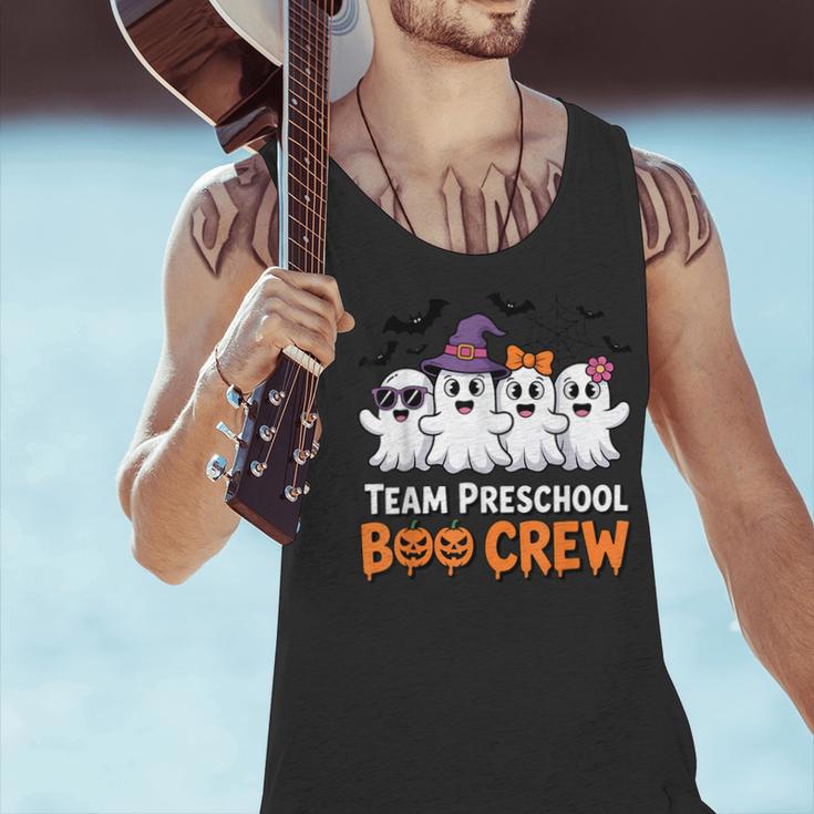 Team Preschool Boo Crew Halloween Teacher Student Costume Men Tank Top, gift for family, gift for coworker
