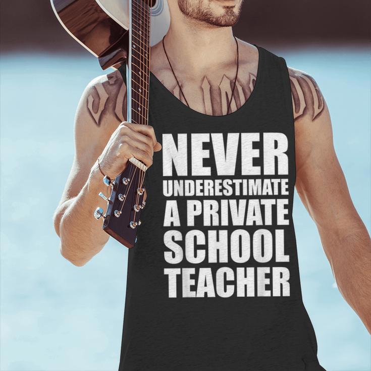 Never Underestimate A Private School Teacher Back To School Men Tank Top, gift for family, gift for coworker Never Underestimate A Private School Teacher Back To School Men Tank Top, gift for family, gift for coworker