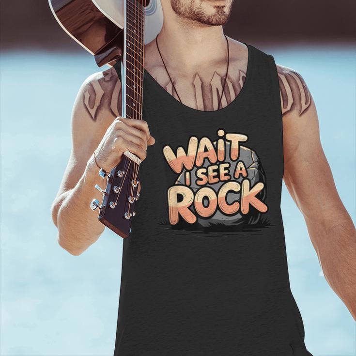 Wait I See A Rock Geology Teacher Men Tank Top, gift for family, gift for coworker