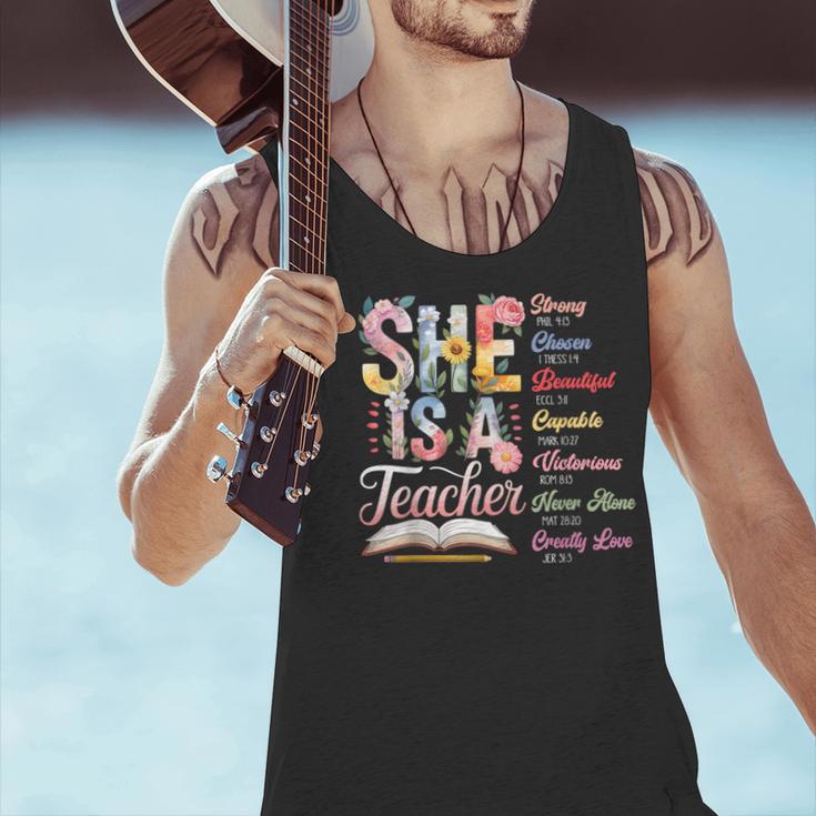 Women Bible Verse Christian Teacher God Says Back To School Men Tank Top, gift for family, gift for coworker Women Bible Verse Christian Teacher God Says Back To School Men Tank Top, gift for family, gift for coworker
