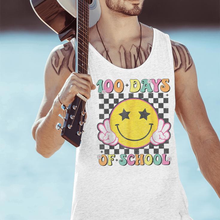 100th Day Of School Teacher Kids 100 Days Of School Men Tank Top, gift for family, gift for coworker 100th Day Of School Teacher Kids 100 Days Of School Men Tank Top, gift for family, gift for coworker