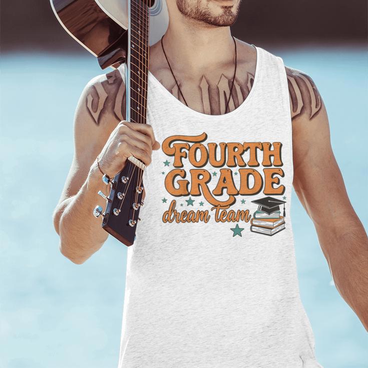 4th Grade Back To School Fourth Grade Dream Team Teacher Men Tank Top, 4th Grade Teacher Tank Tops, gift for family, gift for coworker