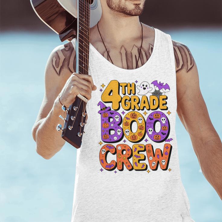 4th Grade Boo Crew Ghost Halloween Teacher Costume Men Tank Top, 4th Grade Teacher Tank Tops, gift for family, gift for coworker 4th Grade Boo Crew Ghost Halloween Teacher Costume Men Tank Top, 4th Grade Teacher Tank Tops, gift for family, gift for coworker