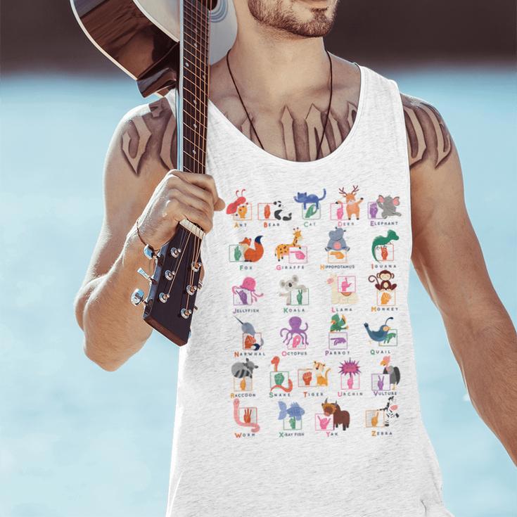 American Sign Language For Teachers ASL Alphabet Men Tank Top, gift for family, gift for coworker American Sign Language For Teachers ASL Alphabet Men Tank Top, gift for family, gift for coworker
