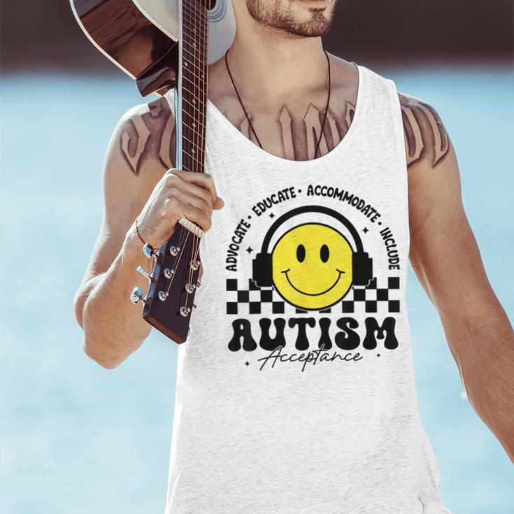 Autism Awareness Acceptance Special Education Teacher Kids Men Tank Top, gift for family, gift for coworker