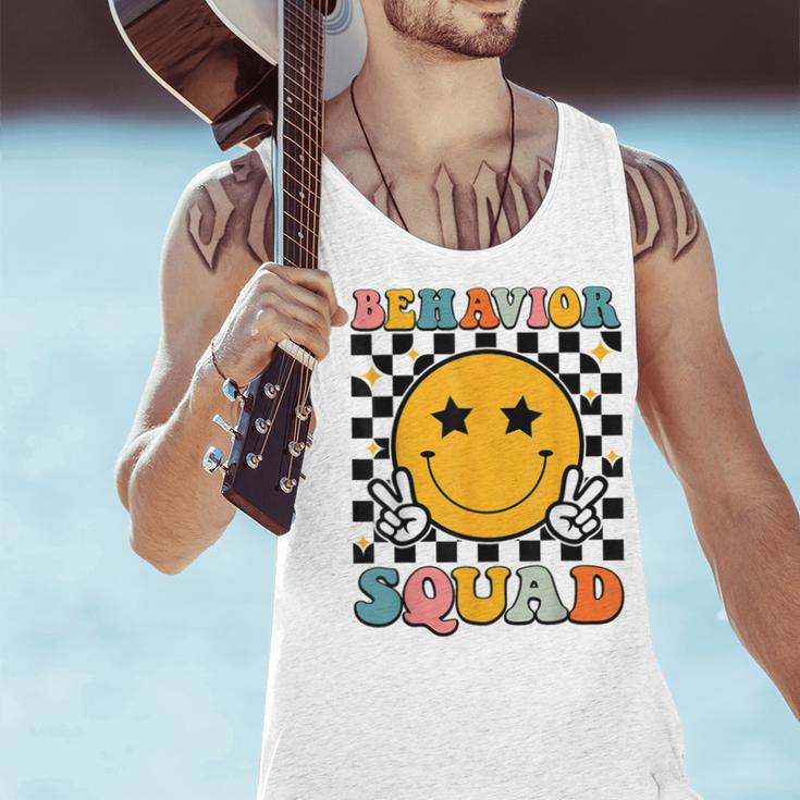 Behavior Squad Specialist Analyst Behavior Teacher Retro Men Tank Top, gift for family, gift for coworker