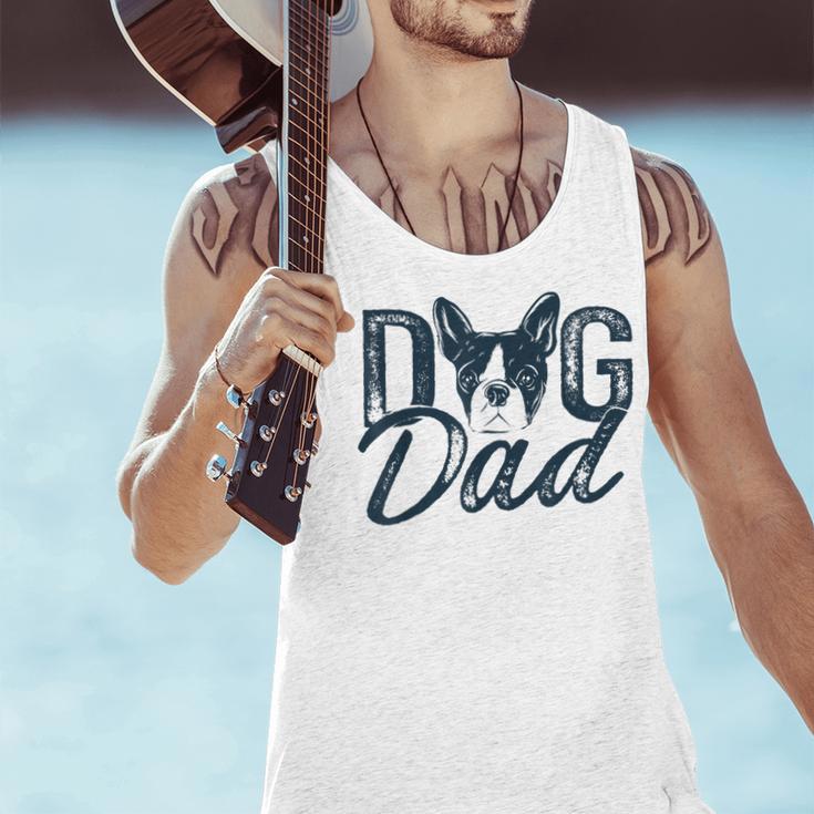 Boston Terrier Dog Dad Men Tank Top