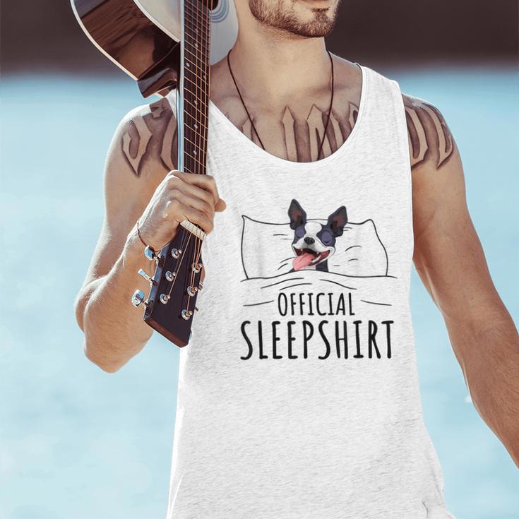 Boston Terrier Dog Lovers Sleepshirt Apparel Men Women Men Tank Top