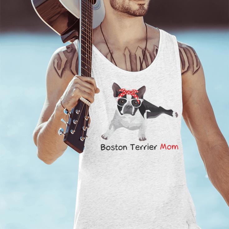 Boston Terrier Mom Bandana Boston Terrier Dog Men Tank Top