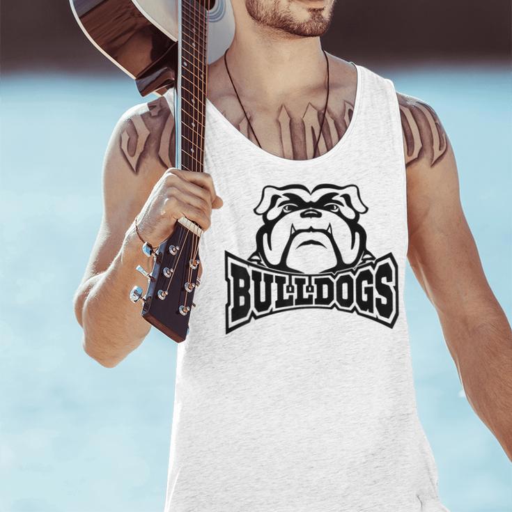 Bulldogs Teacher Student School Sports Fan Team Spirit Men Tank Top, gift for family, gift for coworker Bulldogs Teacher Student School Sports Fan Team Spirit Men Tank Top, gift for family, gift for coworker