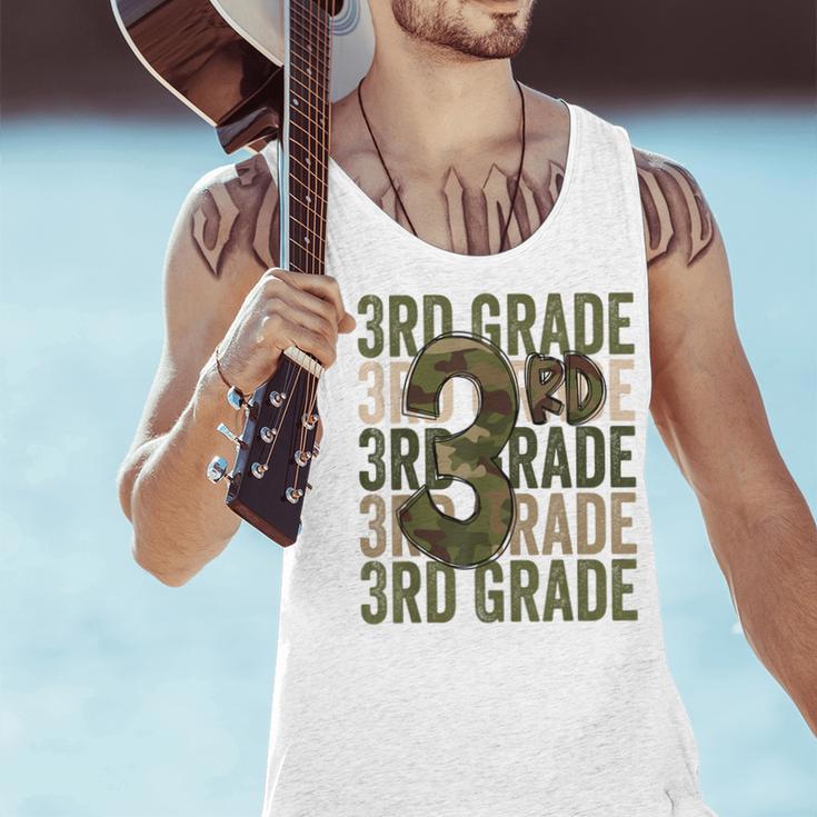 Camo Team 3rd Grade Squad Back To School Teacher Kids Boys Men Tank Top, gift for family, gift for coworker Camo Team 3rd Grade Squad Back To School Teacher Kids Boys Men Tank Top, gift for family, gift for coworker