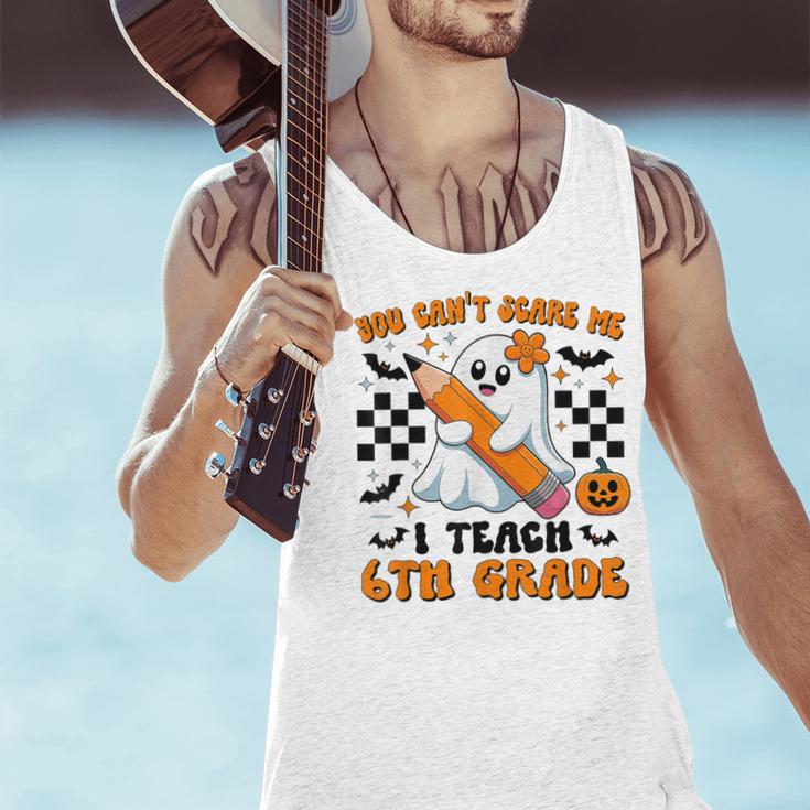 You Can't Scare Me I Teach 6th Grade Retro Teacher Halloween Men Tank Top, gift for family, gift for coworker You Can't Scare Me I Teach 6th Grade Retro Teacher Halloween Men Tank Top, gift for family, gift for coworker
