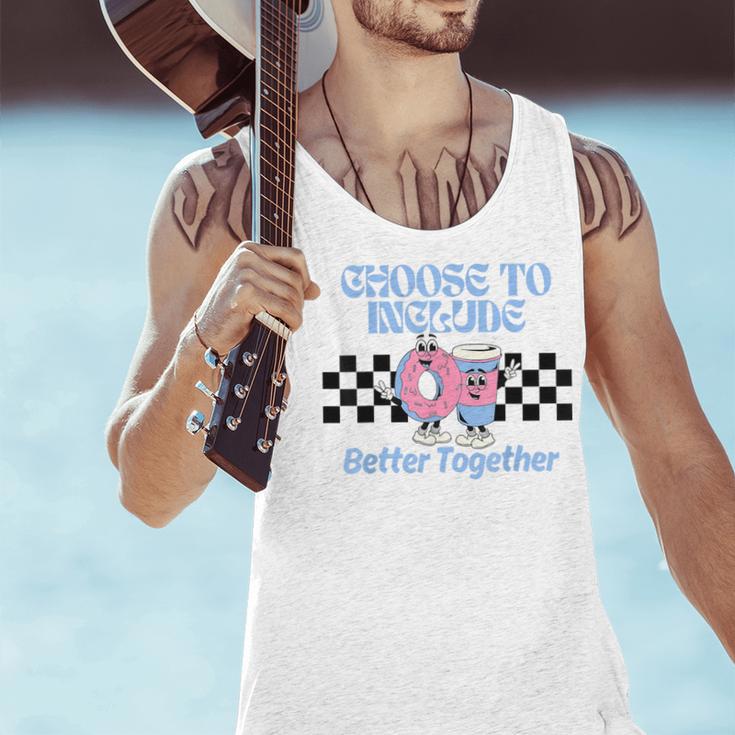 Choose To Include Special Education Teacher Autism Awareness Men Tank Top, gift for family, gift for coworker