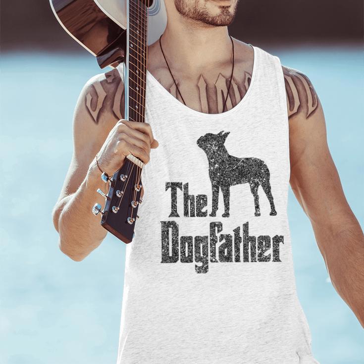 The Dogfather Boston Terrier Dog Funny Dog Gift T-Shirt For Men Women Girls Kids Men Tank Top, gift for family, gift for coworker