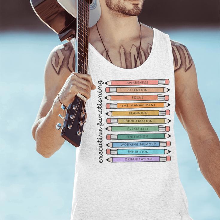 Executive Functioning Skills Back To School Sped Teacher SLP Men Tank Top, gift for family, gift for coworker