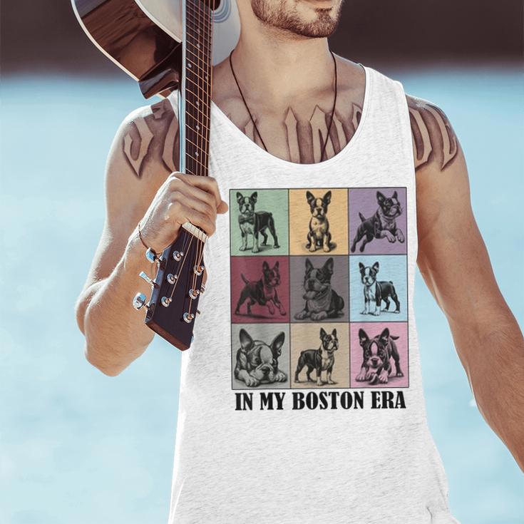 Funny Boston Terrier Quote In My Boston Terrier Era Cool Dog Men Women Men Tank Top, gift for family, gift for coworker